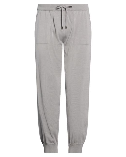 FILIPPO DE LAURENTIIS Gray Trouser for men
