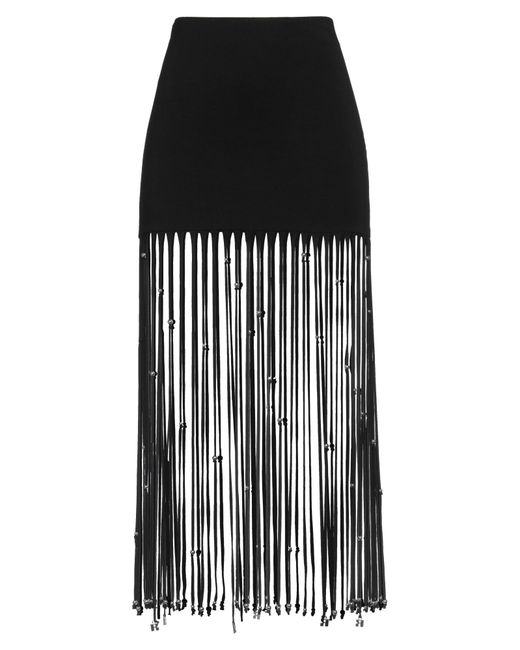 ROTATE BIRGER CHRISTENSEN Black Maxi Skirt