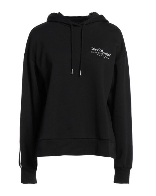 Sudadera Karl Lagerfeld de color Black