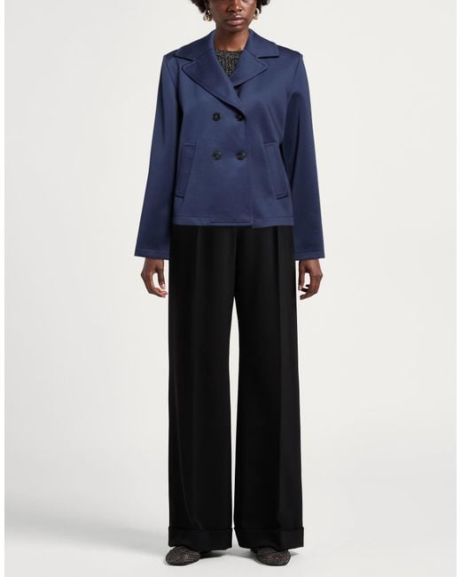 Marella Blue Blazer Polyester, Elastane