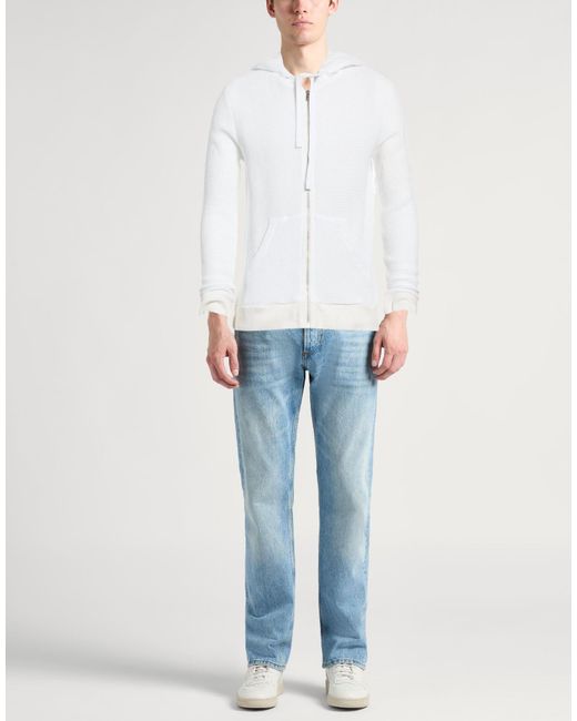 Crossley White Sweatshirt for men