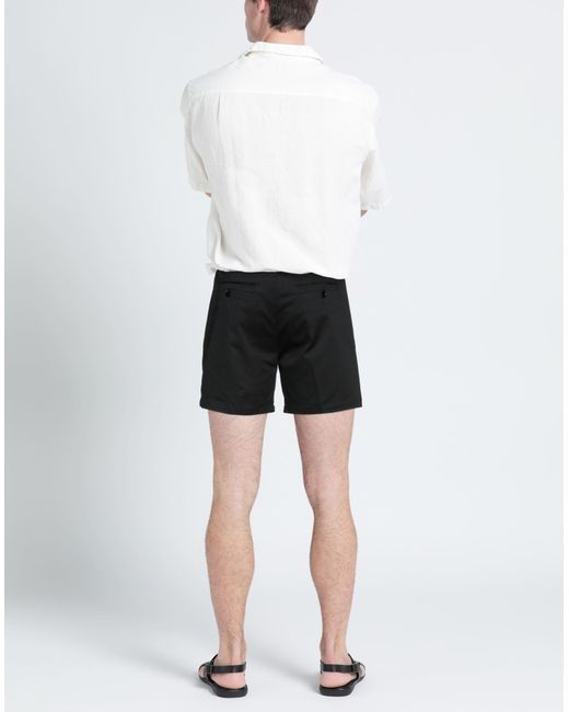 Gazzarrini Black Shorts & Bermuda Shorts for men