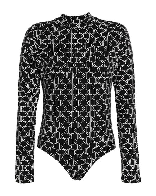 Karl Lagerfeld Black Bodysuit