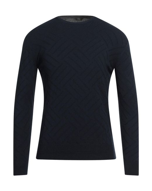 Hōsio Blue Midnight Sweater Wool, Viscose, Polyamide for men