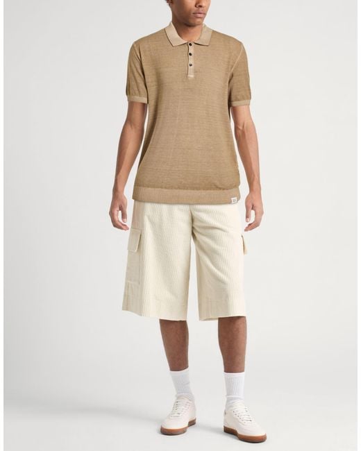 Polo Peuterey de hombre de color Natural