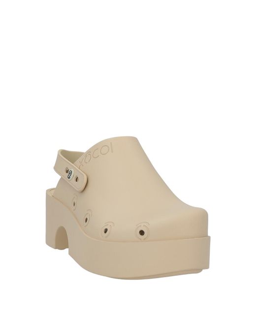 XOCOI Natural Mules & Clogs