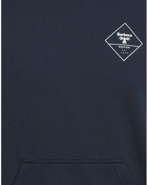 Barbour Blue Beacon Sweatshirt Cotton for men