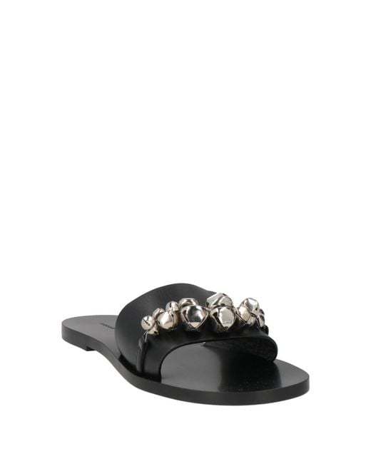 Niccolò Pasqualetti Black Sandals