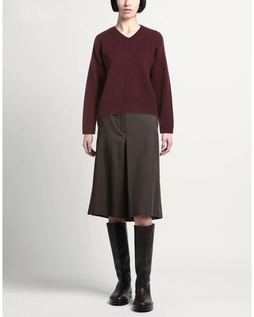 Pullover Alpha Studio de color Purple