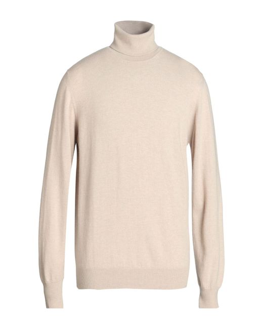 Alpha Studio Natural Turtleneck for men