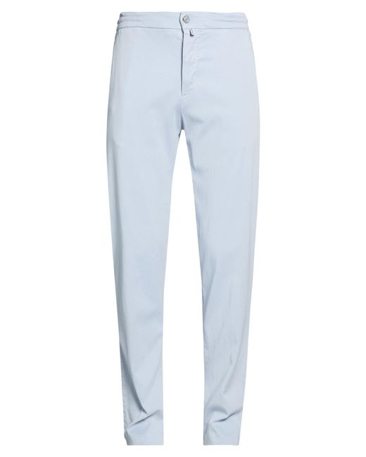 Kiton Blue Sky Pants Lyocell, Elastane for men