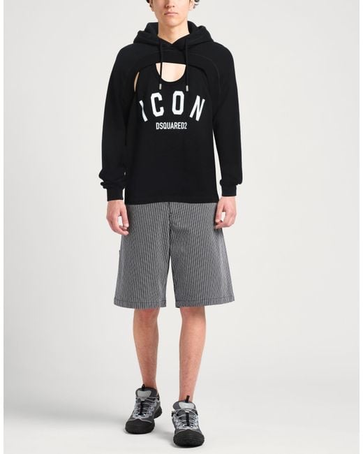 DSquared² Black Sweatshirt for men
