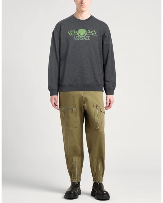 Versace Gray Sweatshirt for men