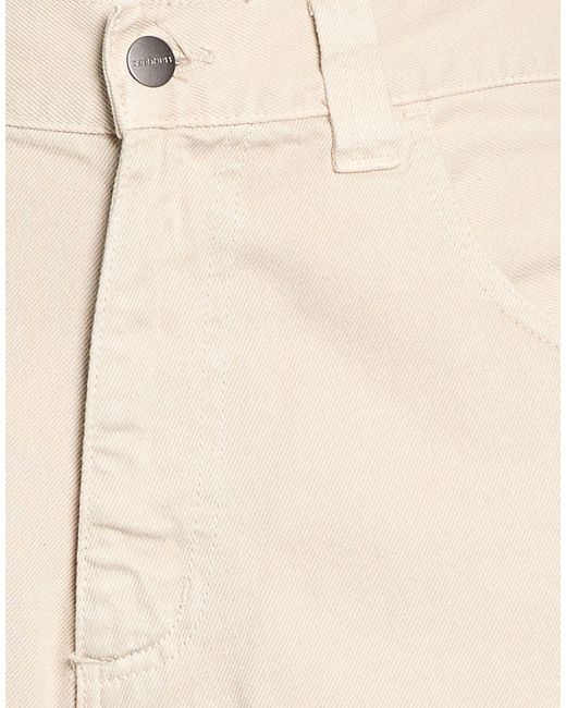 Carhartt Natural Pants Cotton for men