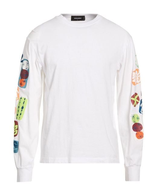 DSquared² White T-Shirt for men