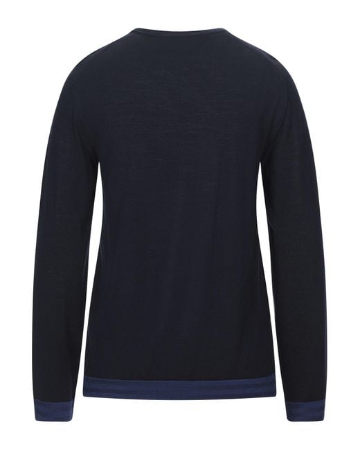 blue armani jumper