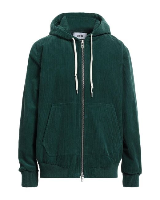 Grifoni Green Jacket Cotton, Elastane for men