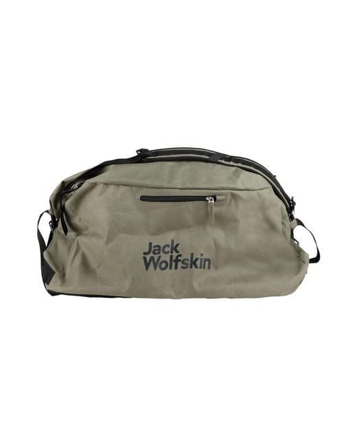 Jack Wolfskin Green Military Duffel Bags Polyester