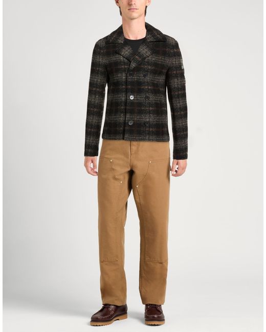 Yes Zee Black Coats for men