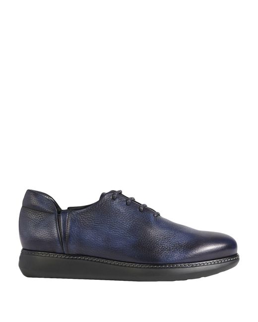 Emporio Armani Blue Lace-up Shoes for men
