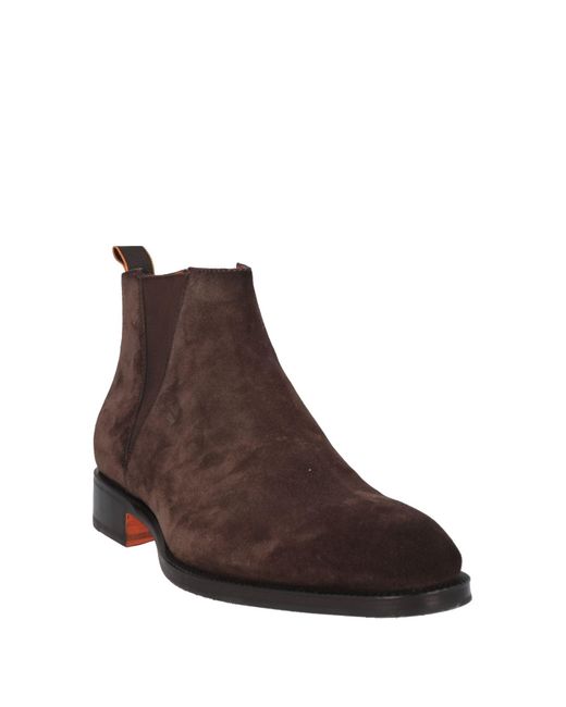 Santoni Stiefelette in Brown für Herren