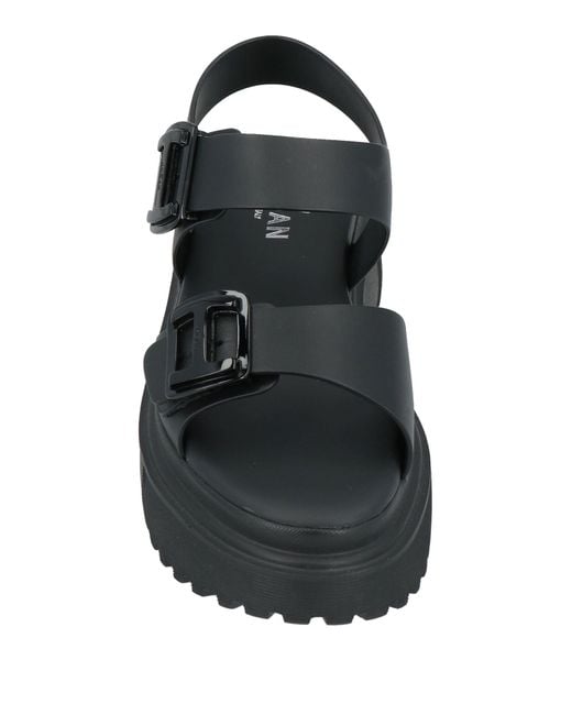 Hogan Black Sandals