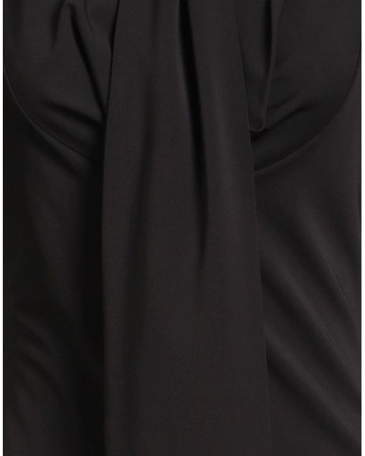 Blumarine Brown Top Acetate, Polyamide, Elastane