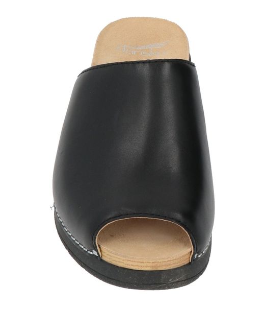 Dansko Black Sandals