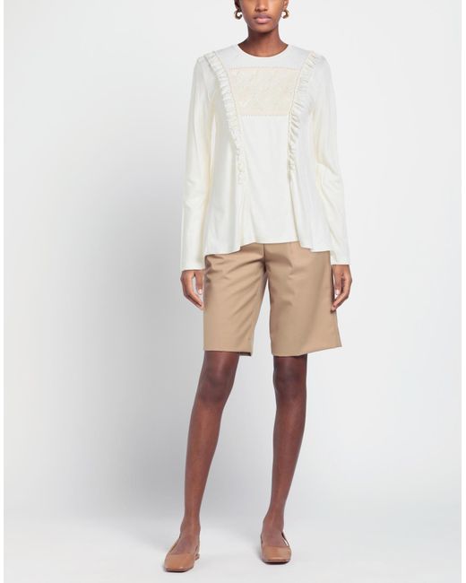 T-shirt High en coloris White