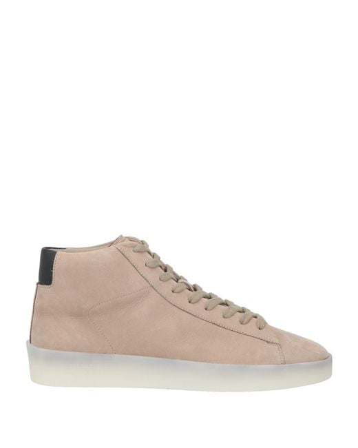 Fear Of God Natural Khaki Sneakers Leather
