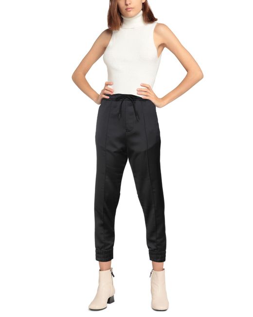 High Black Pants