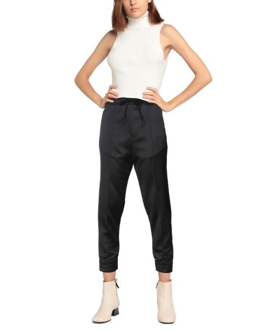 High Black Pants