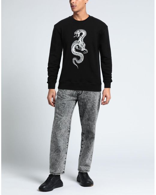 Roberto Cavalli Sweatshirt in Black für Herren
