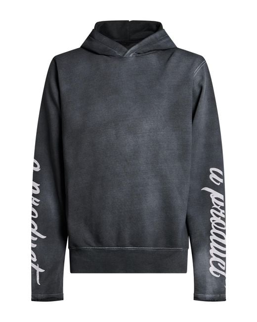 DISCLAIMER Gray Sweatshirt Cotton for men