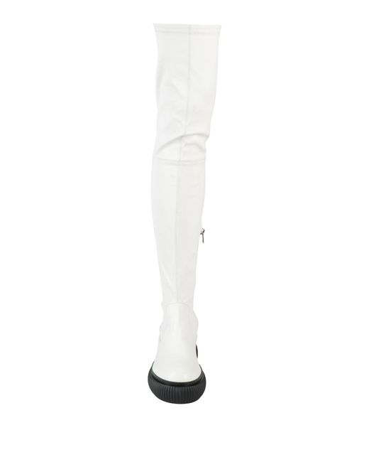 Lanvin White Boot Lambskin