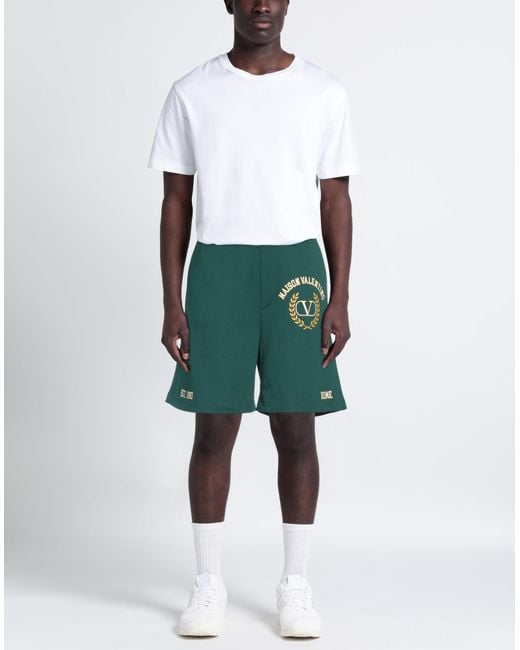 Valentino Garavani Green Shorts & Bermuda Shorts for men