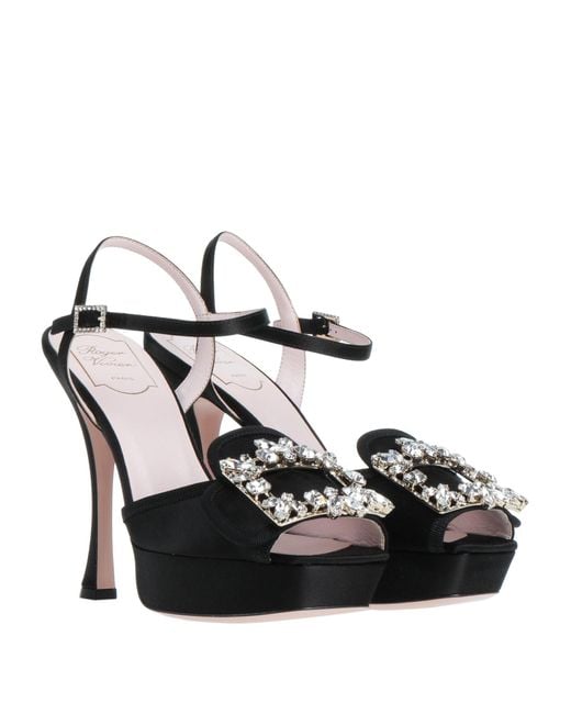 Roger Vivier Black Sandals