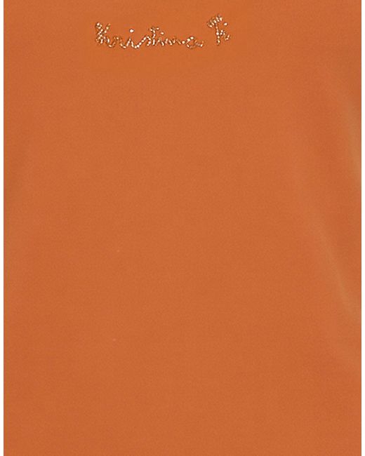 Kristina Ti Brown Top Polyamide, Elastane