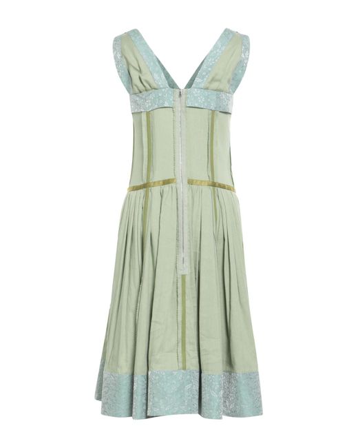 Moschino Green Midi Dress