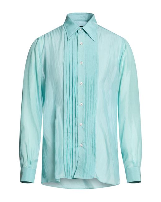Tom Ford Blue Shirt for men