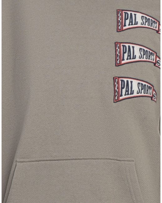 PAL Gray Sweatshirt Cotton, Polyester for men