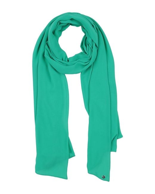 Liu Jo Green Scarf Polyester