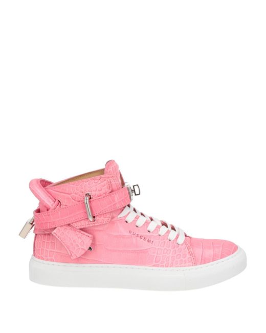 Buscemi Pink Sneakers
