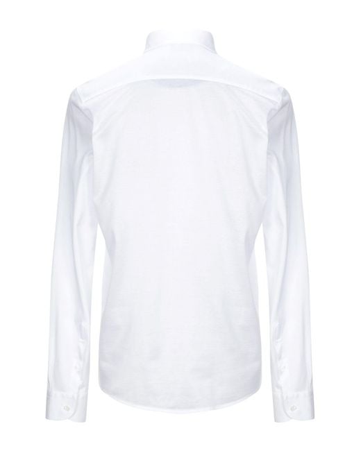 Camicia di Barba Napoli in White da Uomo