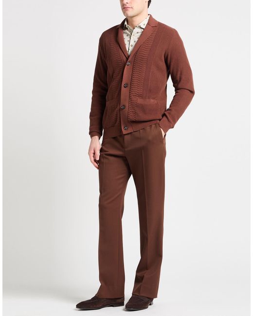 Paolo Pecora Brown Cardigans for men