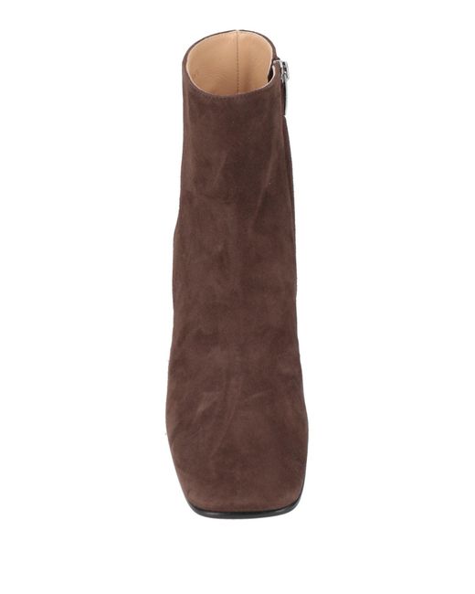 Sergio Rossi Brown Ankle Boots