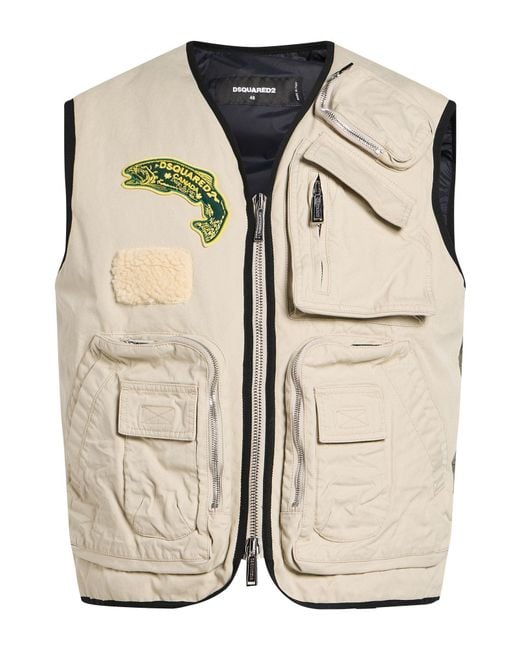 DSquared² Natural Vest Cotton for men