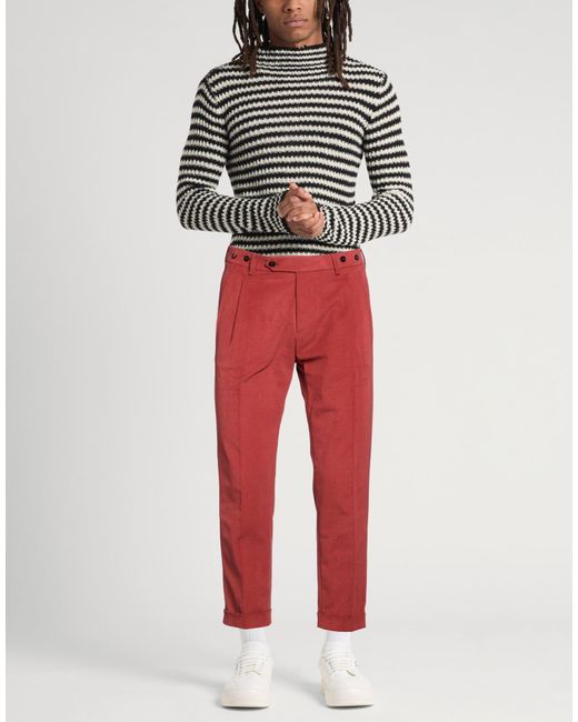 Berwich Red Trouser for men