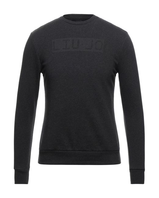 Liu Jo Black Sweatshirt for men