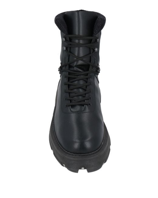 Phileo Black Ankle Boots for men